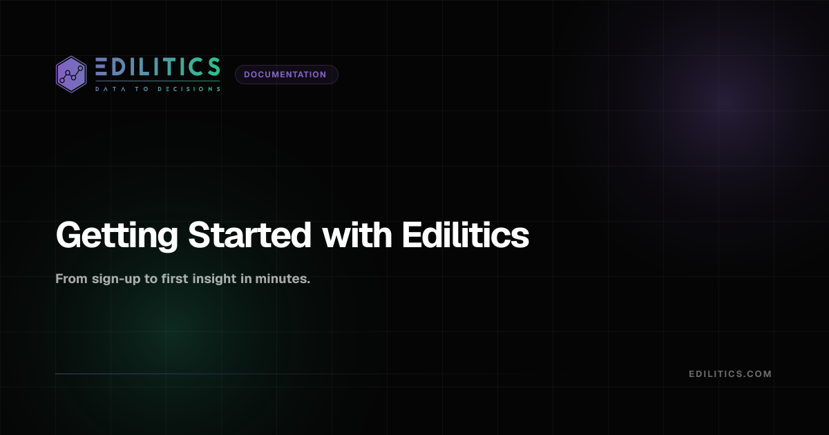 Getting Started with Edilitics | Edilitics Docs